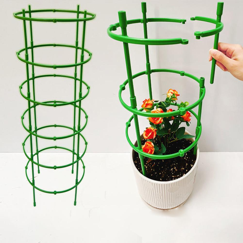 Terracotta Pot - Soportes para Tomates, Columnas de Plástico
