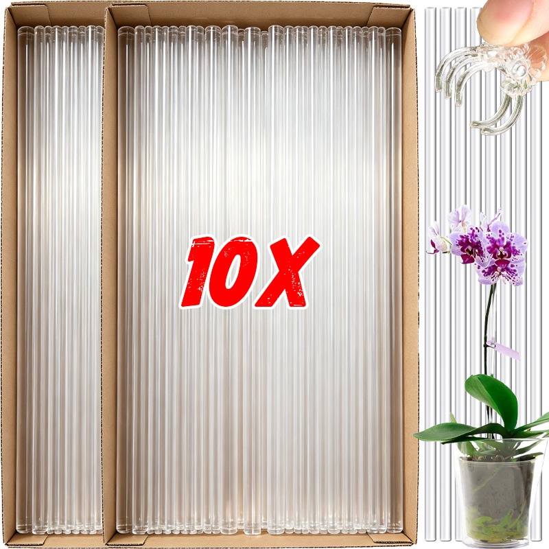 Plant Support Stake - Estaca de Soporte Transparente Reutilizable para