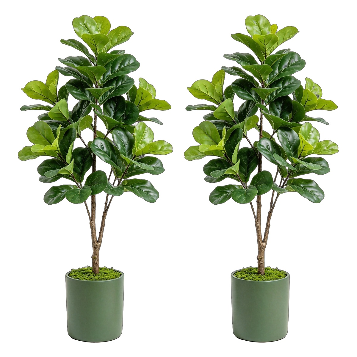 Fiddle Leaf Fig - Árbol de Ficus Artificial de 122