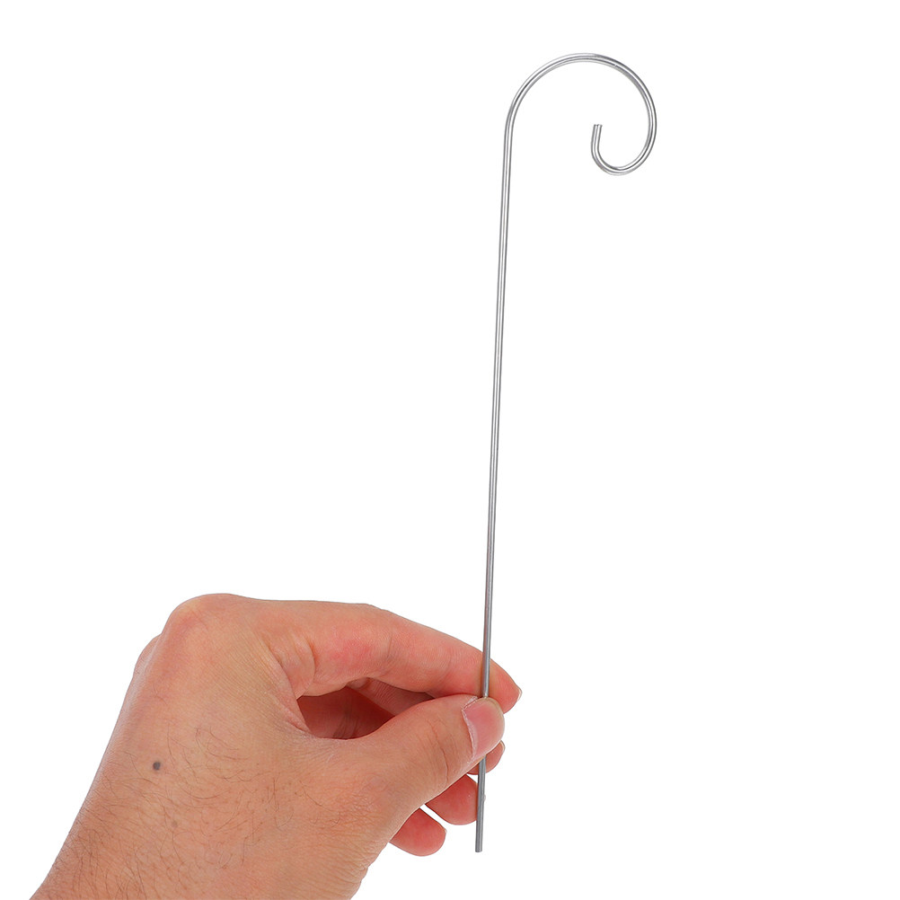 Plant Support Stake - 10 Piezas de Ganchos Metálicos Versátiles