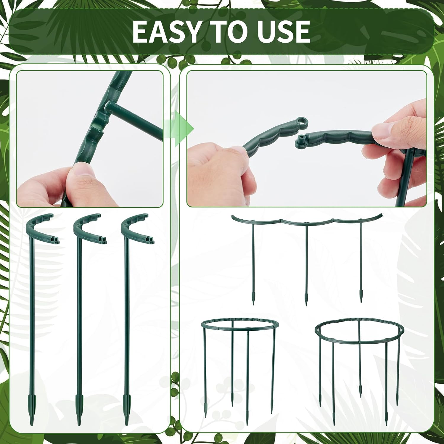 1/16 unidades de Soporte para  - Plant Support Stake reseña y precio