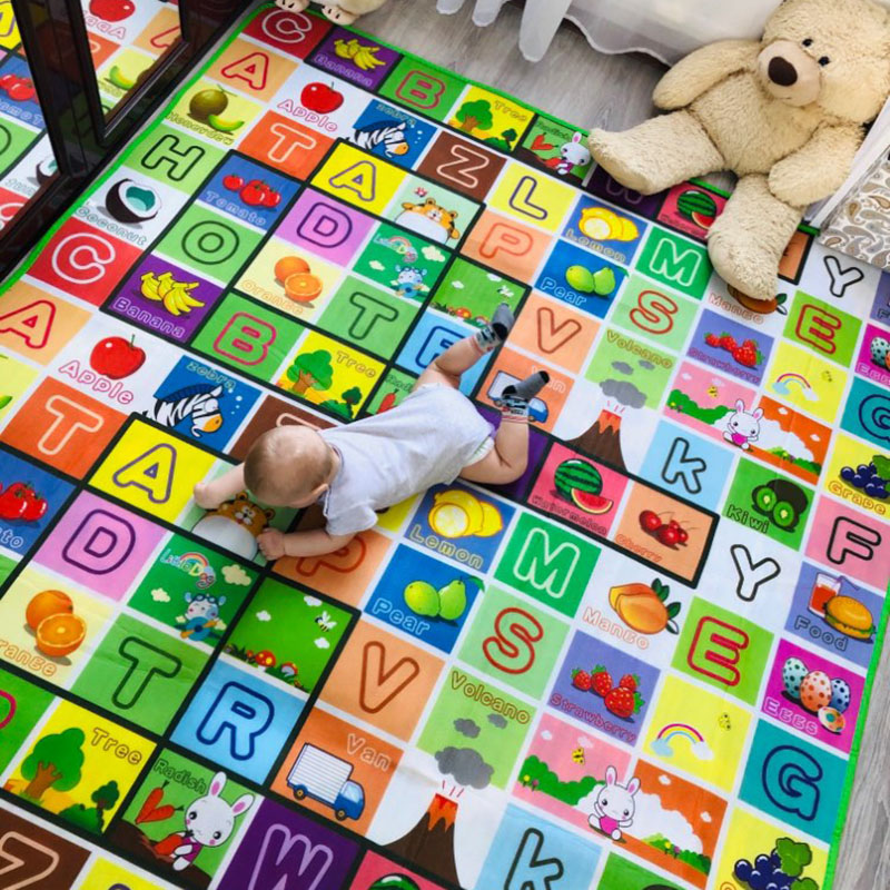 Alfombra de juego para bebés d - Repotting Mat reseña y precio