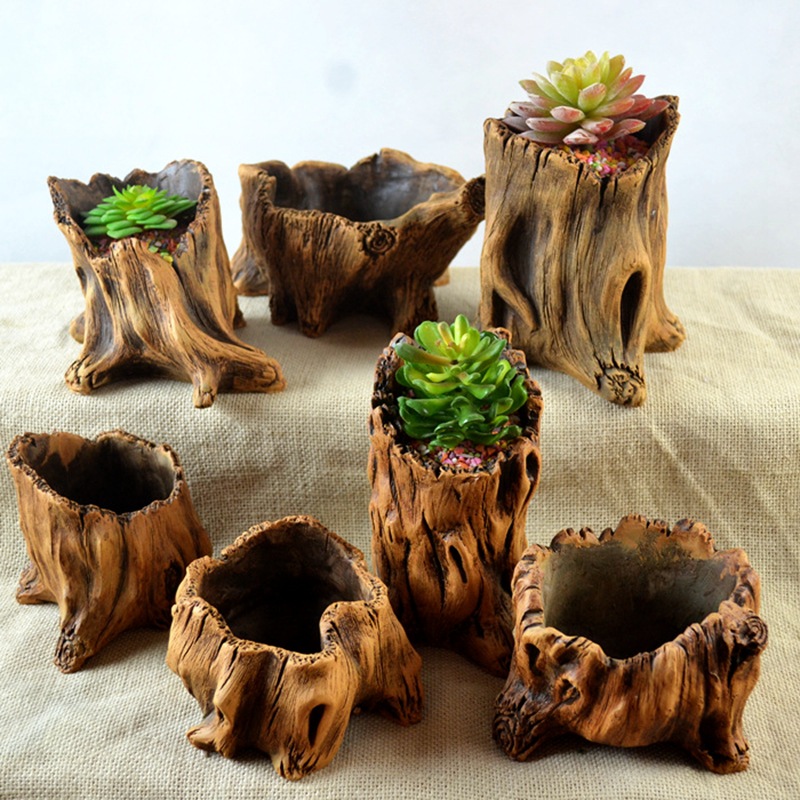 Estacas de madera de imitación - Succulent Set reseña y precio