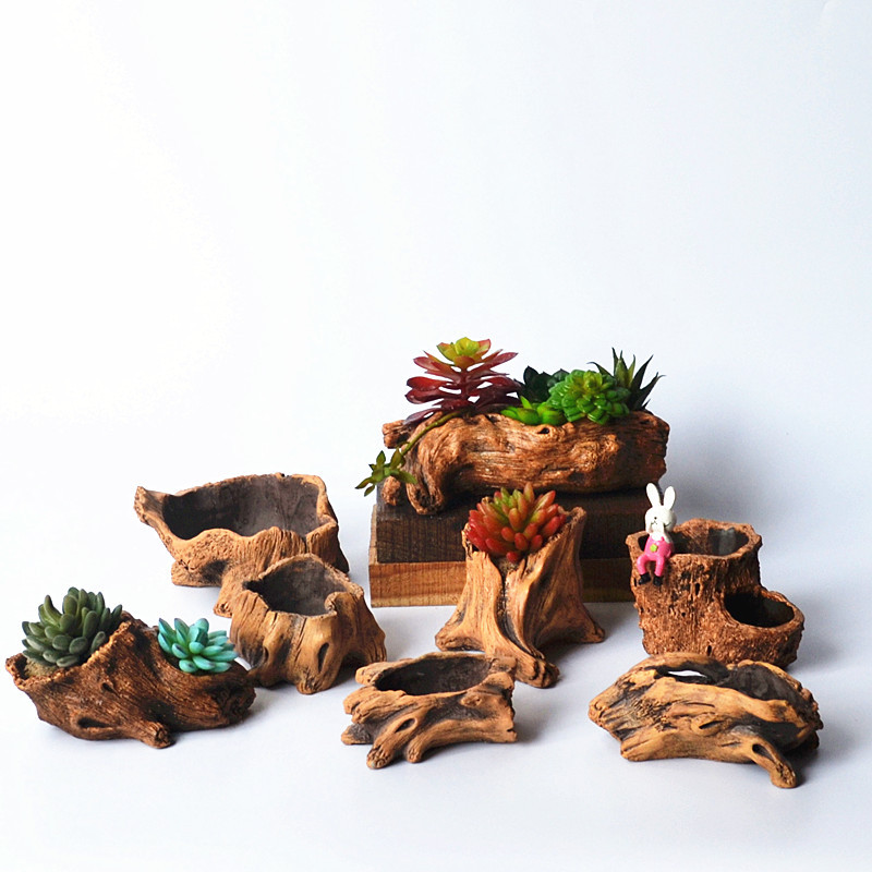 Estacas de madera de imitación - Succulent Set reseña y precio