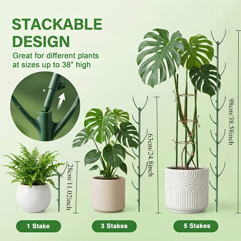 Estacas de Soporte para Planta - Plant Support Stake reseña y precio