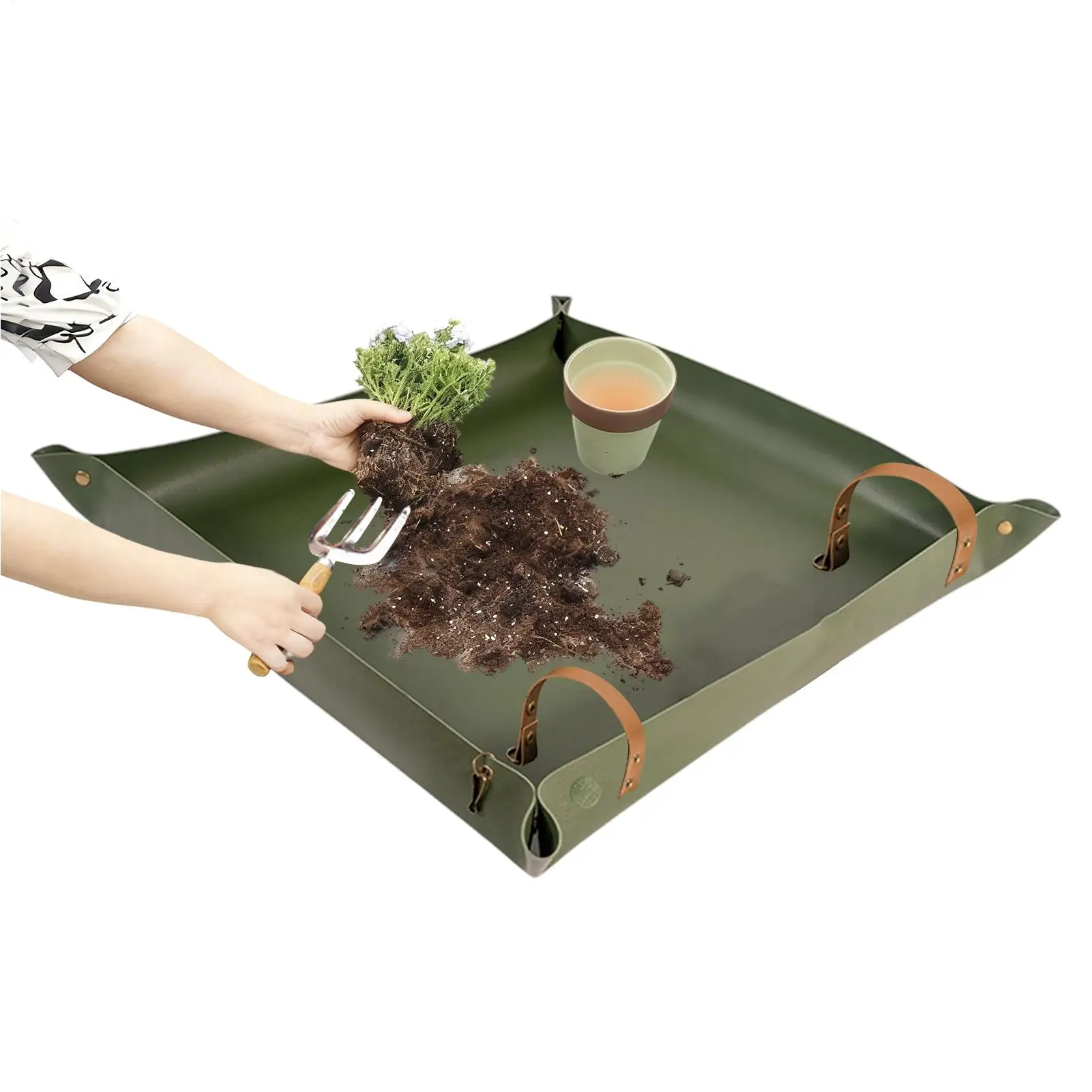 Tapete de jardinería plegable  - Repotting Mat reseña y precio