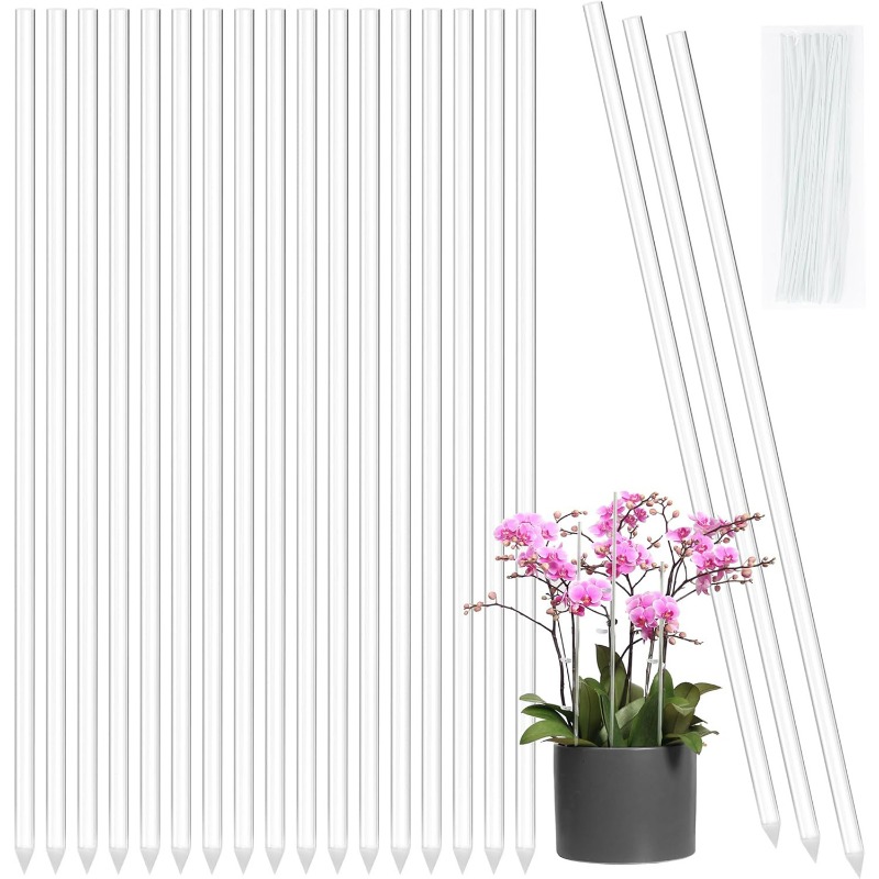 Estaca de Soporte Transparente - Plant Support Stake reseña y precio