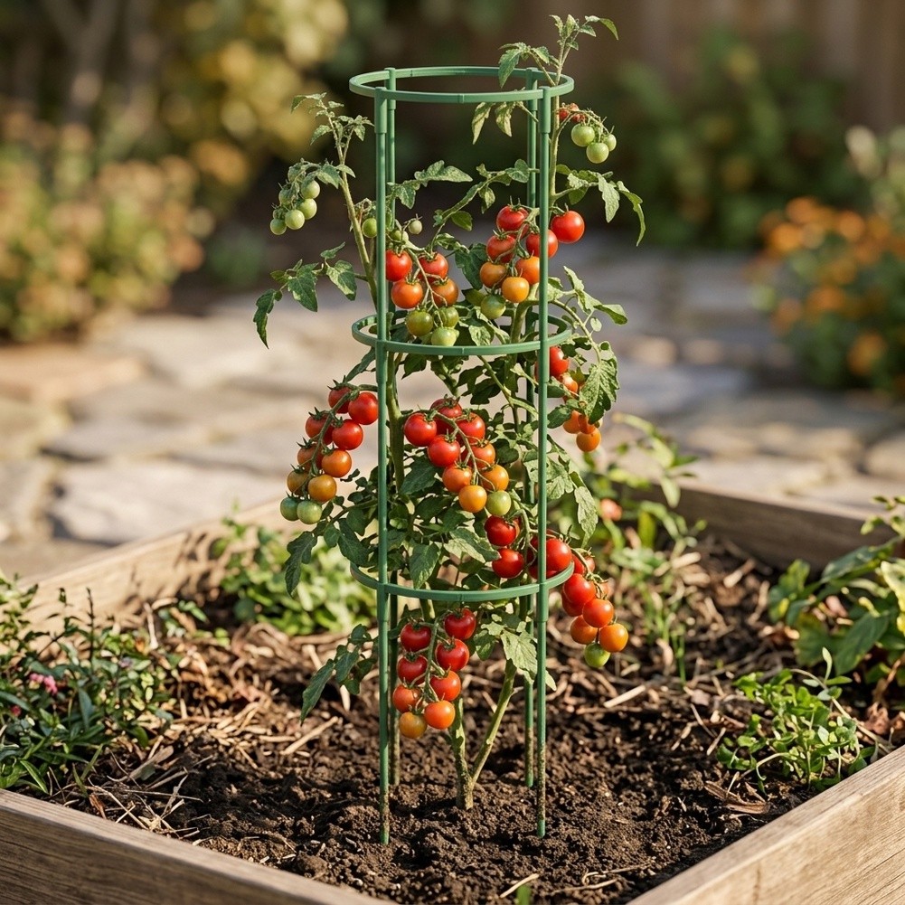 24 estacas apilables verdes pa - Plant Support Stake reseña y precio