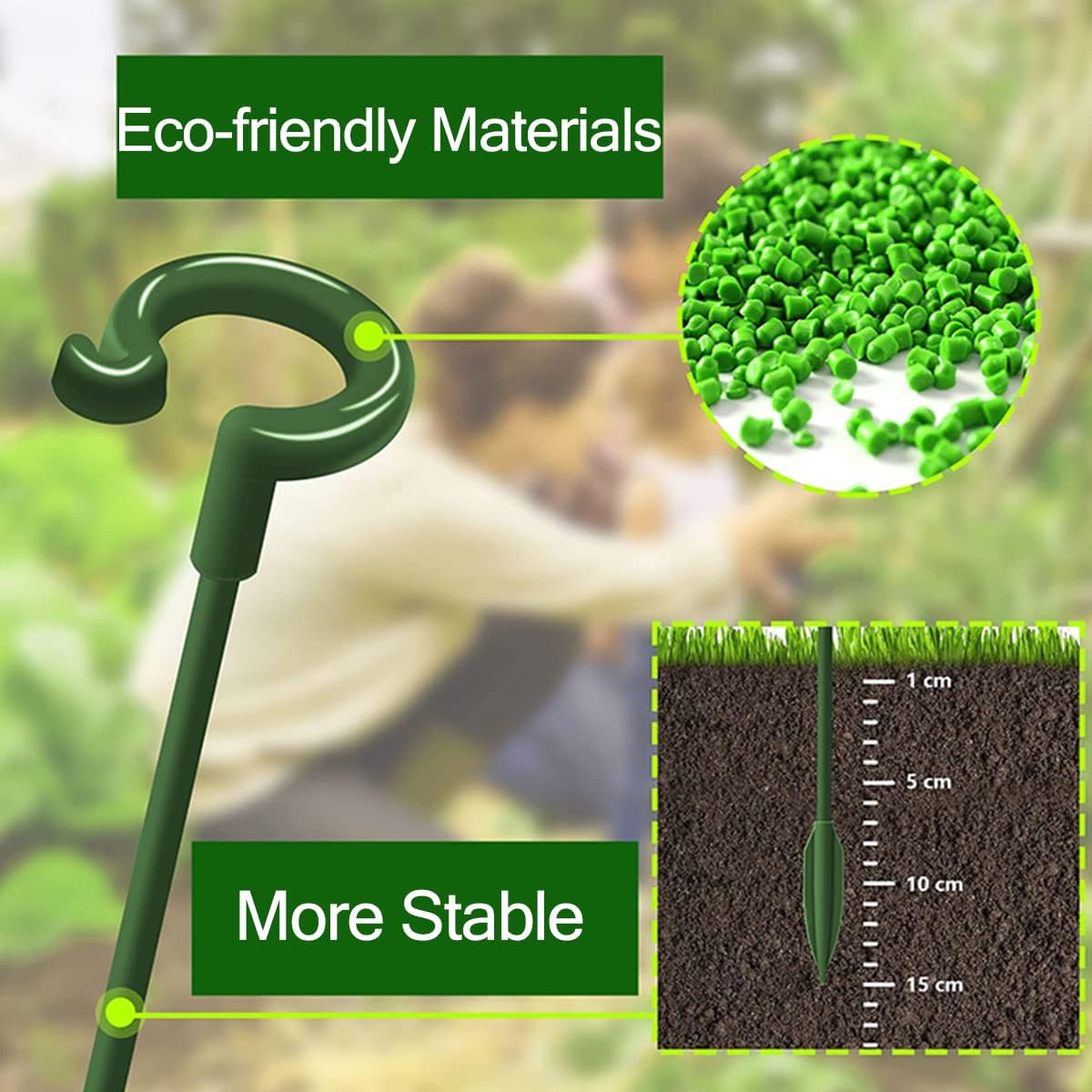 Estacas de Soporte para Planta - Plant Support Stake reseña y precio