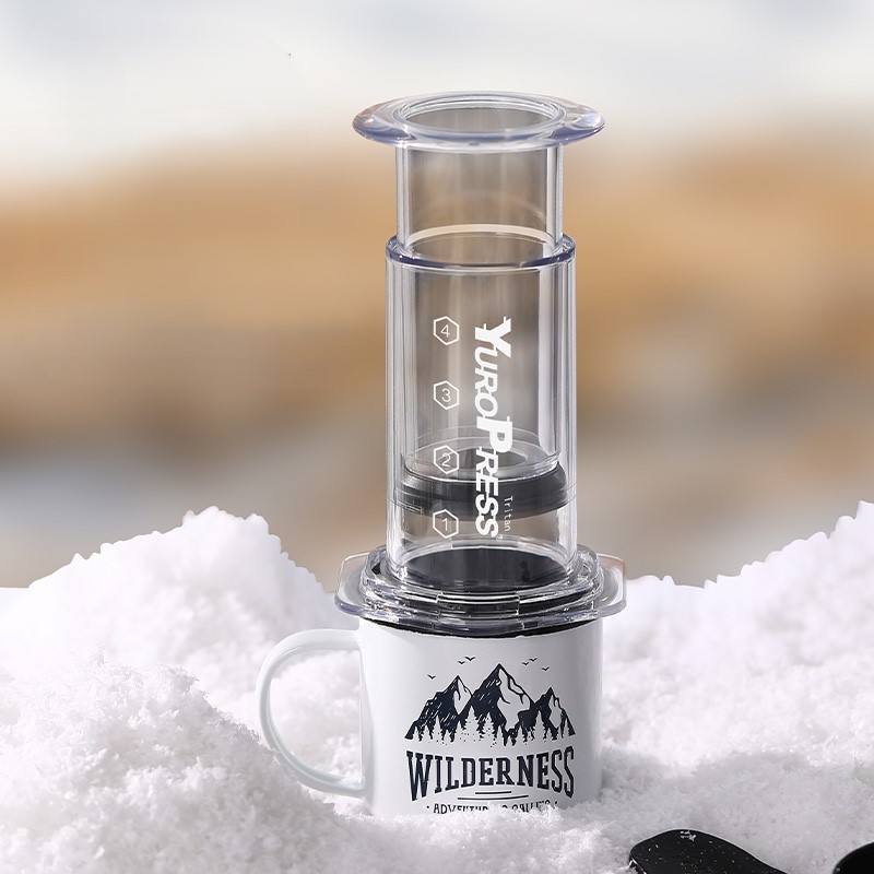 Cafetera portátil Yuropress pa - Pothos reseña y precio